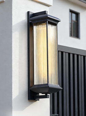 太阳能壁灯户外防水别墅庭院灯室外大门柱子灯围墙外墙花园露台灯