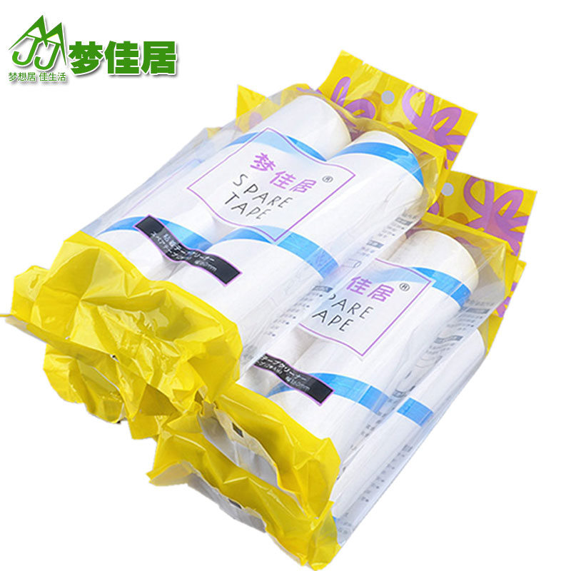 斜撕毛发清洁替换粘纸