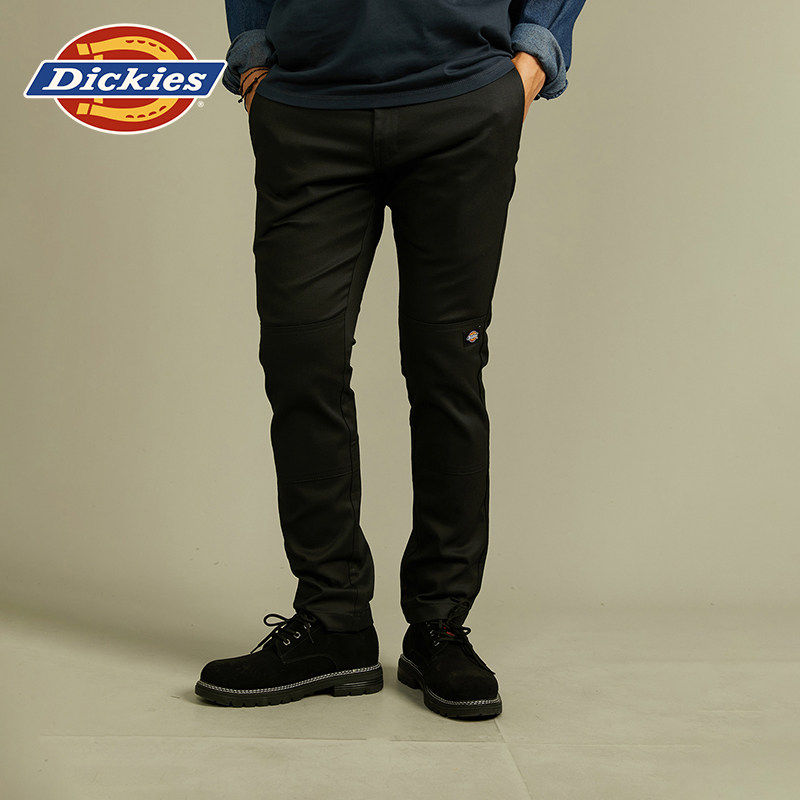 Dickies帝酷春夏情侣工装双膝裤