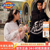 Dickies大LOGO情侣印花卫衣 纯棉休闲上衣8873 新品 连帽男女同款
