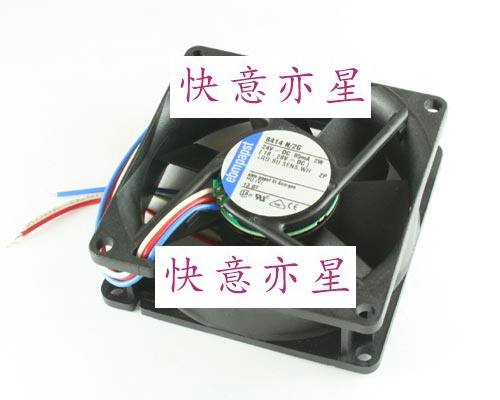 正品ebmpapst风机8414N/2G 8025 24V85mA 2W 8CM三线测速散热风扇
