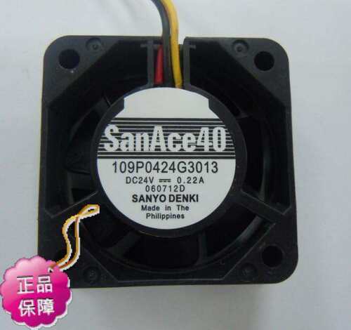 109P0424G3013全新原装日本全新40*15DC24V散热器轴流风扇风机