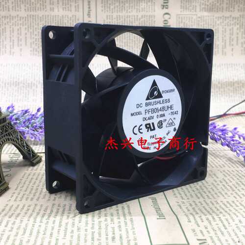 正品原装 DELTA PFB0948UHE 9038 48V 0.8A 三线大风 变频器