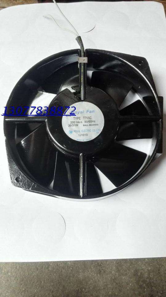 TYPE T795C 200V 36/31W 172*150*38 Royal Fan / TOYO全金属风机