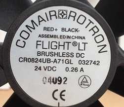 CR0824UB-A71GL 原装正品COMAIR ROTRON 8025 24V0.26A变频器风扇