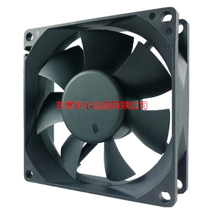 8cm8厘米220v双滚珠 散热风扇 8025交流风机 SF8025AT P/N2082HBL