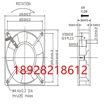 SANYO109S008UL 109S025UL 109S078UL 109S072UL铝框散热风扇