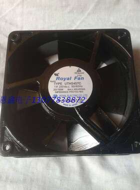 原装进口ROYAL FAN YPE R125C（C01)12038 200V 22W耐高温风扇
