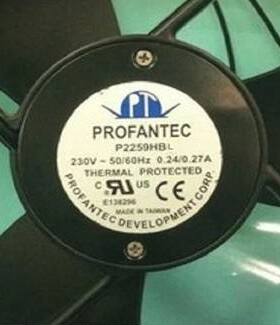 25489 220V台湾维弘（PROFANTEC）散热风扇型号P2259HBL/P2259HBT