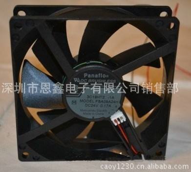 日本松进口 FBA09A24H 9025 24V 0.17变频器静音散热风扇