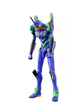 万代软胶EVA新世纪福音战士初号机零号机山口式关节可动手