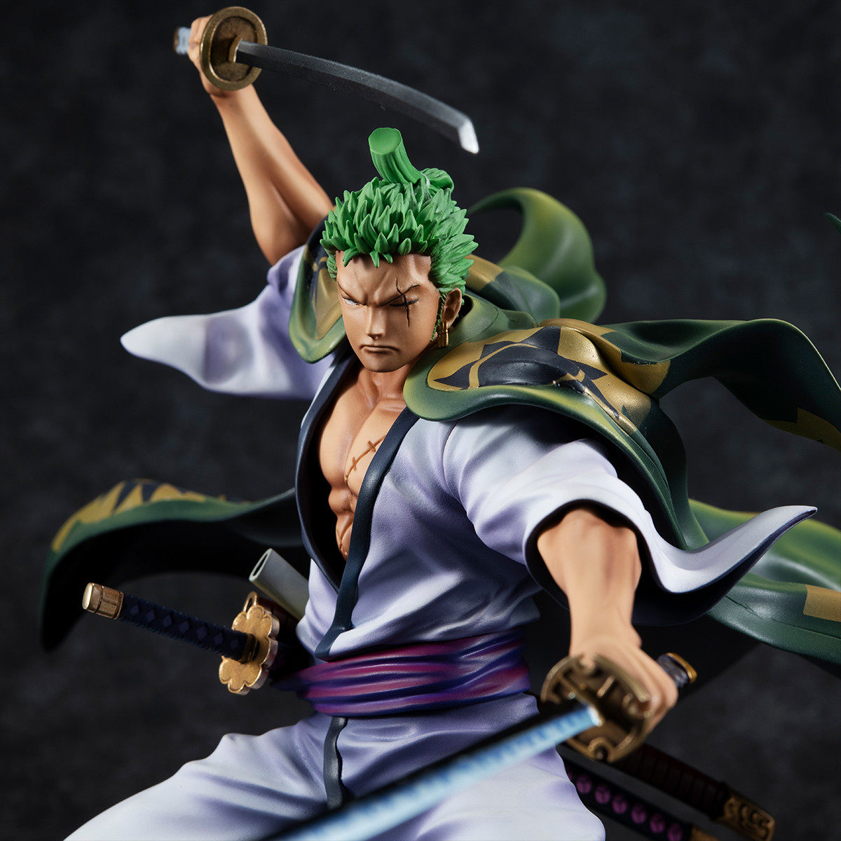 正版MegaHouse MH POP 海贼王 Warriors Alliance 索隆十郎 手办