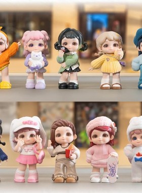正版现货Letsvan 蒂蒂姬我的色彩发布会系列盲盒手办女孩礼物玩偶