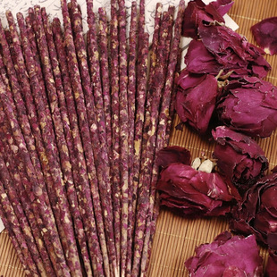 阿根廷线香纯手工天然花瓣香手搓玫瑰茉莉桂花棒香秘鲁圣木留香