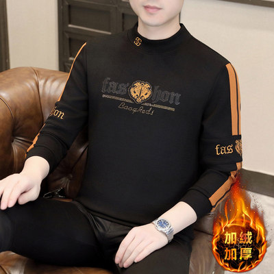 欧洲站加绒加厚高档卫衣