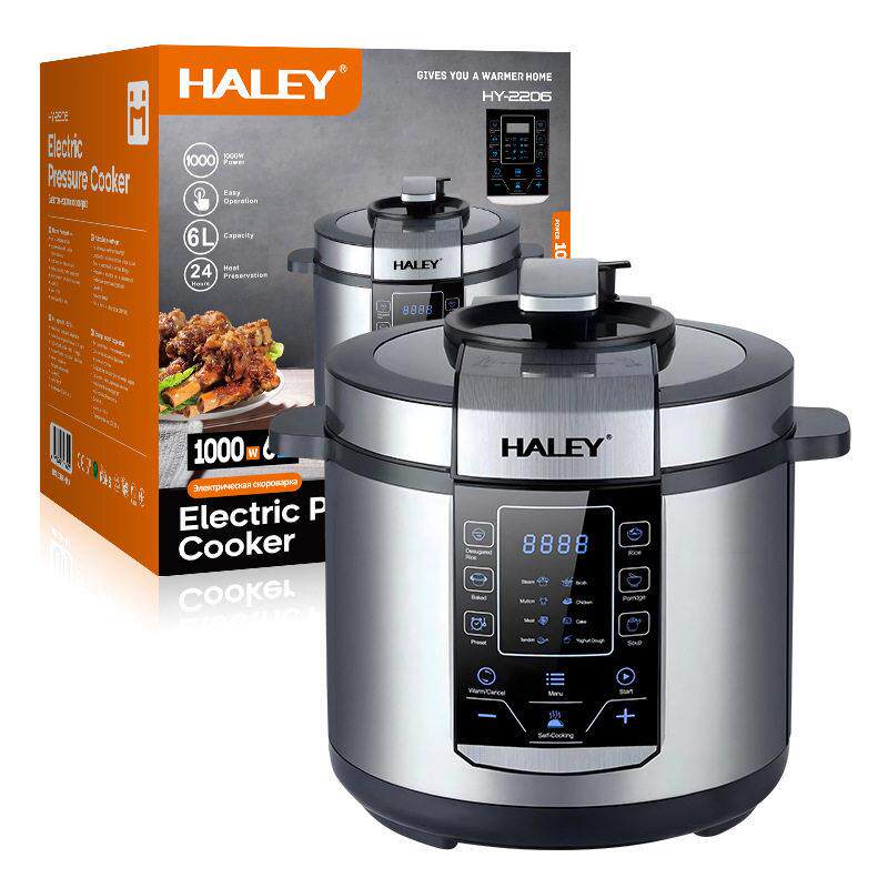 HALEY6L家用煮饭炖汤多功能可预约电饭煲压锅电压力锅