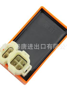 GOOFIT 橙色6针AC CDI点火线圈适配GY6 4冲程 139Q 152QMI