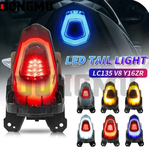 Y16ZR LC135 FI V8尾灯LED刹车闪光灯Y16刹车灯信号灯Belakang灯