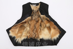 冬季中老年羊毛马甲皮毛一体真皮草马夹男羊皮背心加厚保暖棉坎肩