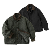 STYLE复古猎装 OUT DOOR 灯芯绒拉链厚实棉衣防泼水防风多口袋棉服