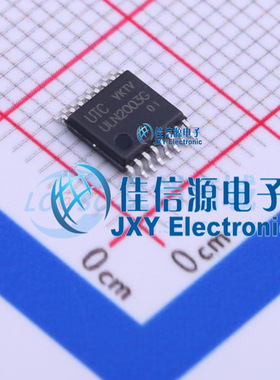 达林顿晶体管   ULN2003G-P16-R  UTC(友顺)  TSSOP-16