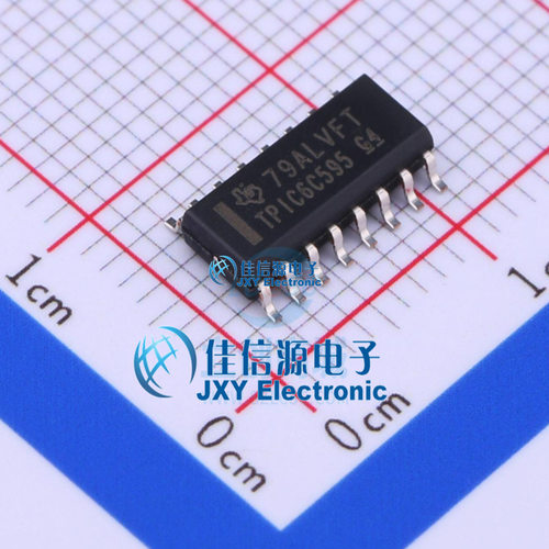 寄存器   TPIC6C595DR  TI()  SOIC-16