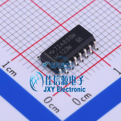 单稳态多谐振荡器     CD74HC123M  TI()  SOIC-16
