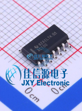 逻辑门     SN74ACT00DR  TI()  SOIC-14