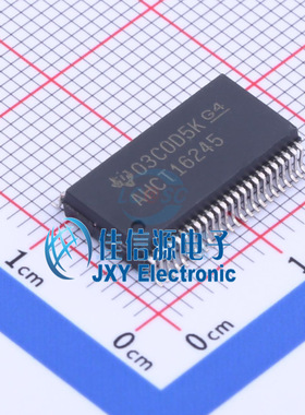 缓冲器/驱动器    SN74AHCT16245DLR  TI(德州仪器)  SSOP-48
