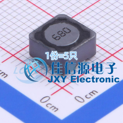 奇力新功率电感 SCDS74T-680M-N SMD 68uH ±20% 690mA（5只）