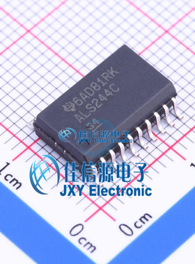 缓冲器/驱动器    SN74ALS244CDWR  TI(德州仪器)  SOIC-20