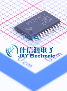 线性稳压器(LDO)   TPS70451PWP  TI()  HTSSOP-24