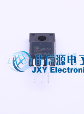 场效应管(MOSFET)    FCPF22N60NT  onsemi(安森美)  TO-220F-3