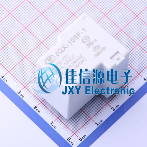 功率继电器      JQX-105F-1/012D-1ZS   HF(宏发)