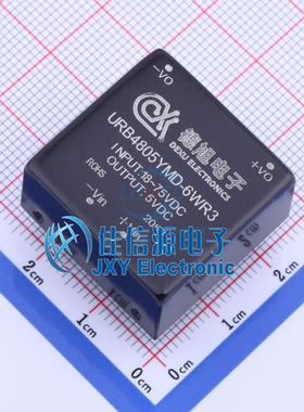 电源模块    URB4805YMD-6WR3  DEXU(德旭电子)  插件