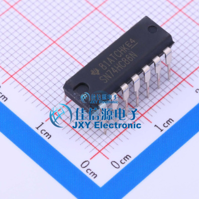 逻辑门     SN74HC86N  TI()  DIP-14