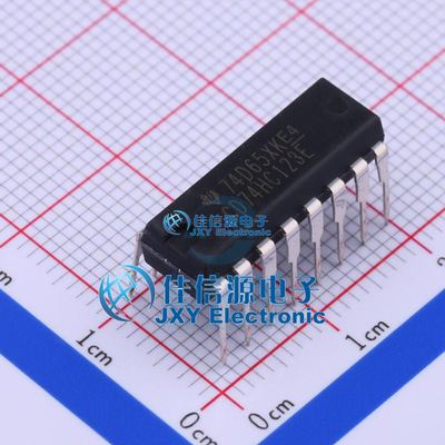 单稳态多谐振荡器     CD74HC123E  TI()  PDIP-16