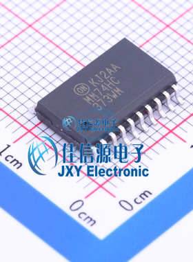 锁存器    MM74HC373WMX  onsemi(安森美)  SOIC-20