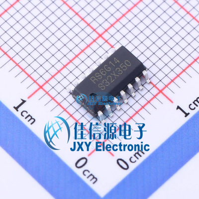 反相器     RS6G14XP  RUNIC(润石)  SOP14