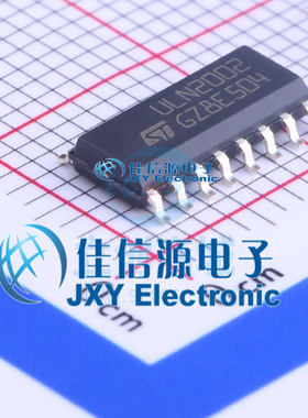达林顿晶体管阵列   ULN2002D1013TR  ST(意法半导体)  SOIC-16