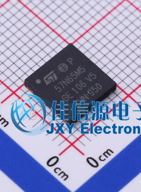 场效应管(MOSFET)     STL57N65M5  ST(意法半导体)  PowerFLAT