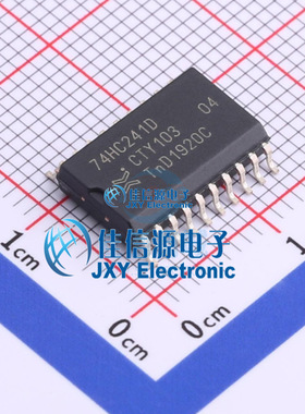 缓冲器/驱动器    74HC241D,653  Nexperia(安世)  SO-20