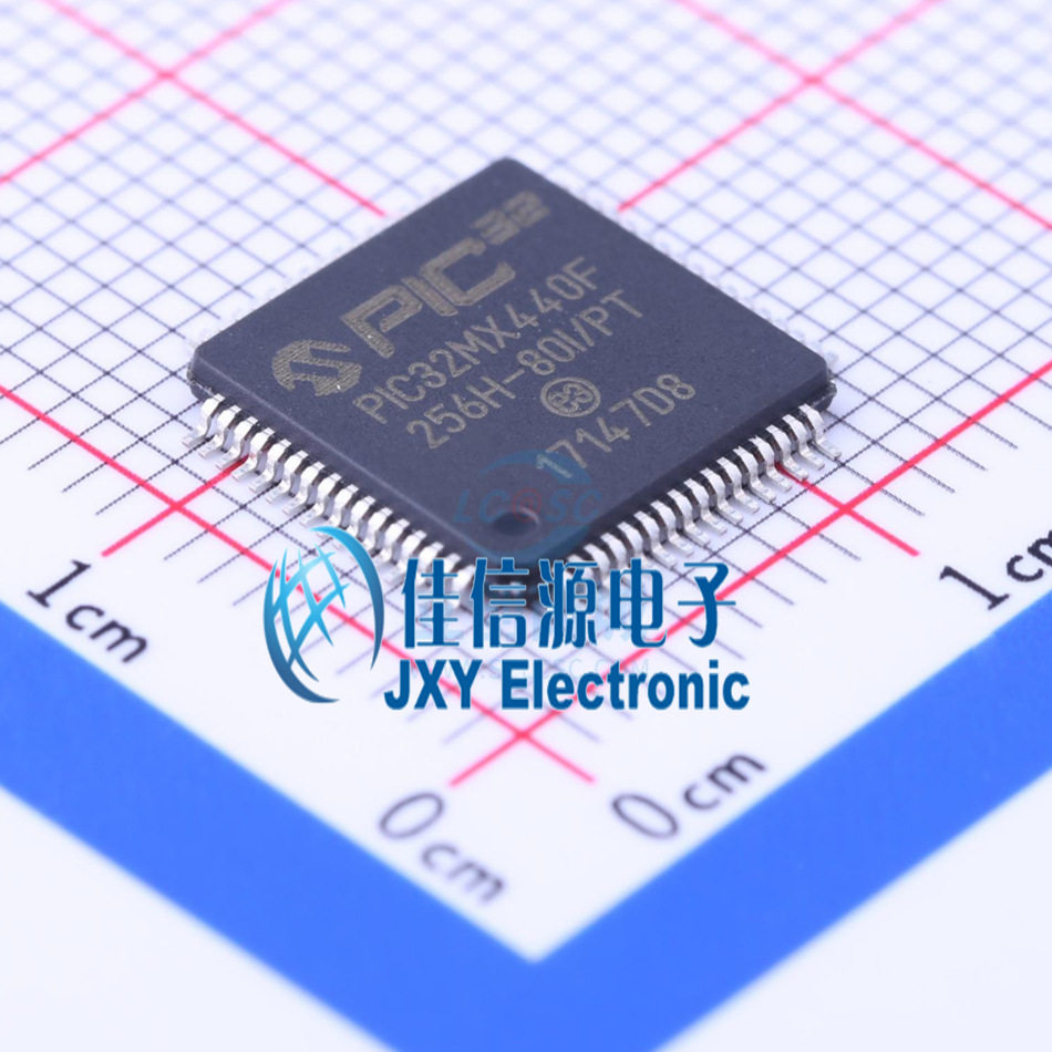 PIC32MX440F256H-80I/PT MICROCHIP(美国微芯) TQFP-64 10x10x05P