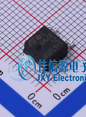 场效应管(MOSFET)     STD8N60DM2  ST(意法半导体)  TO-252