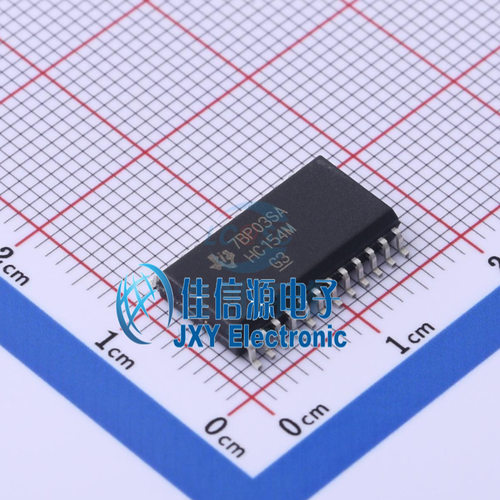 信号开关   CD74HC154M96  TI(德州仪器)  SOIC-24