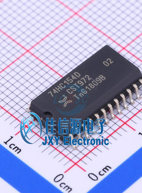 信号开关    74HC154D,653  Nexperia(安世)  SOIC-24