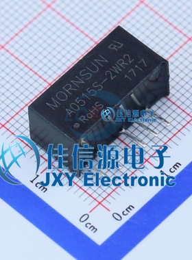 电源模块    A0515S-2WR2  MORNSUN(金升阳)  插件