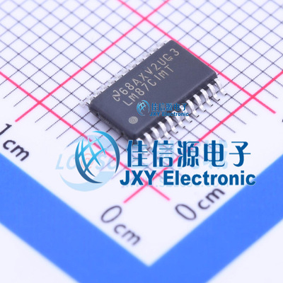 温度传感器       LM87CIMT/NOPB  TI(德州仪器)  TSSOP-24