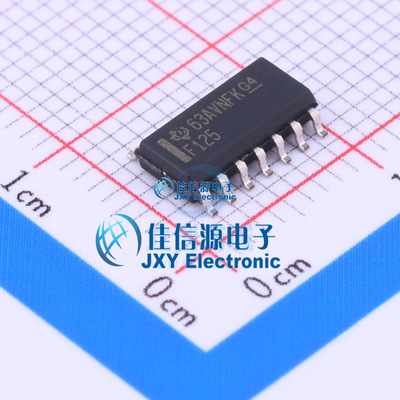 缓冲器/驱动器    SN74F125D  TI(德州仪器)  SOIC-14