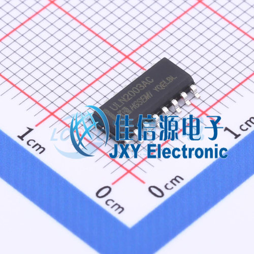 达林顿晶体管阵列    ULN2003ACM/TR  HGSEMI(华冠)  SOP-16